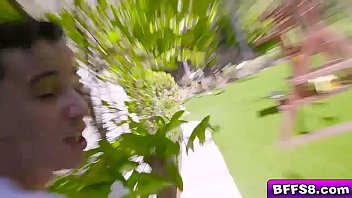 [Teen, Dong Using, Abby] Backyard Orgy Amber Ashley Aubrey Adams 4