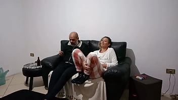 [Roleplay, Natural Tits, Home And Finds] StepFather Comes Home And Finds His StepDaughter On The Couch And She Seduces Him Until They Have Sex